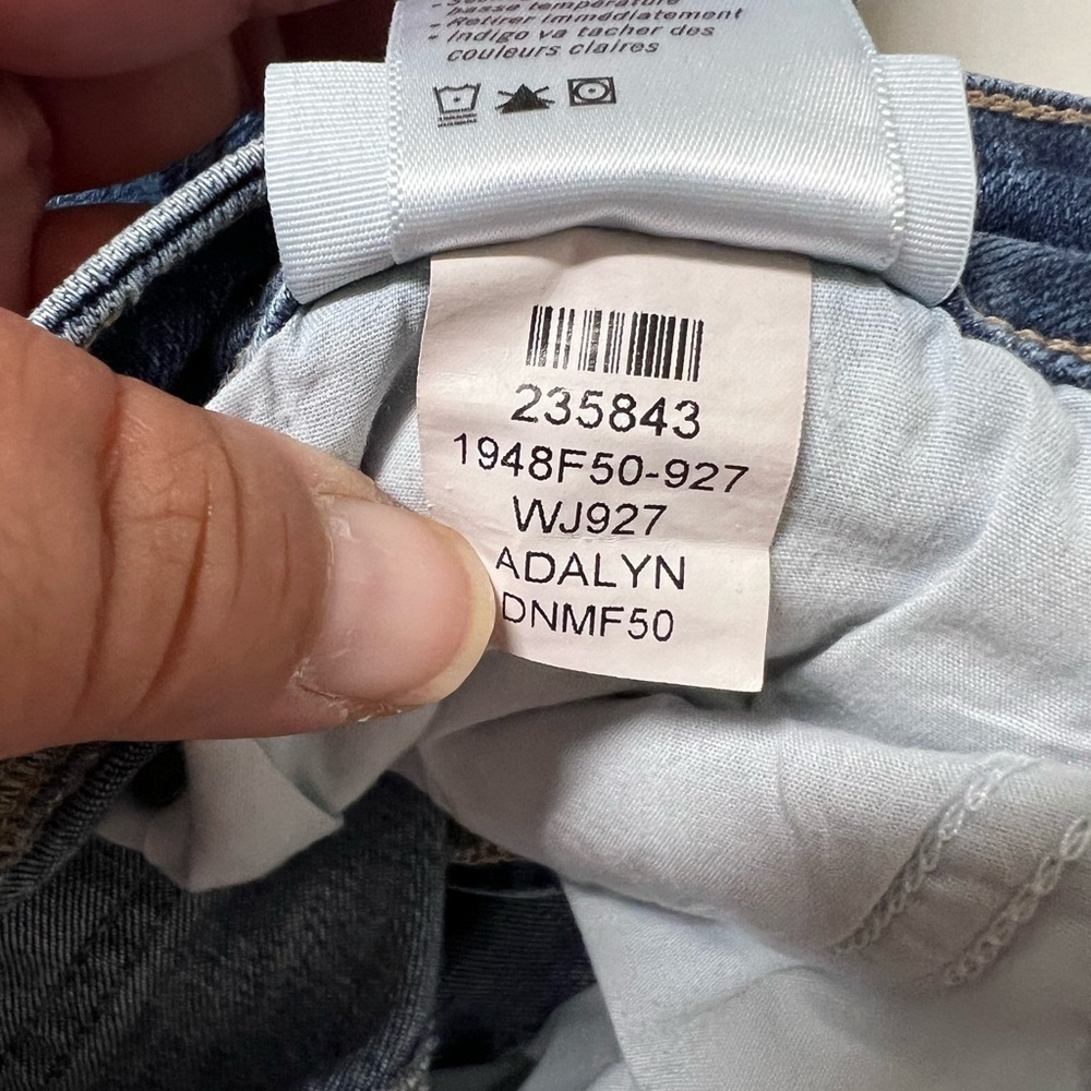 PAIGE Womens Medium Adalyn Wash Verdugo Crop Skinny Stretch Jeans Size 31 - Picture 8 of 10